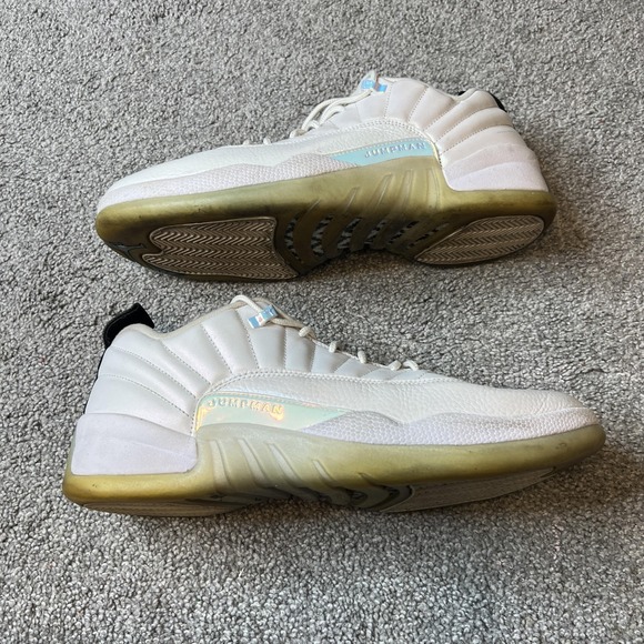 Jordan Air Jordan 12 Low SE Easter Shoes Mens Size 13 White Sneakers DB0733-190 - Picture 4 of 11